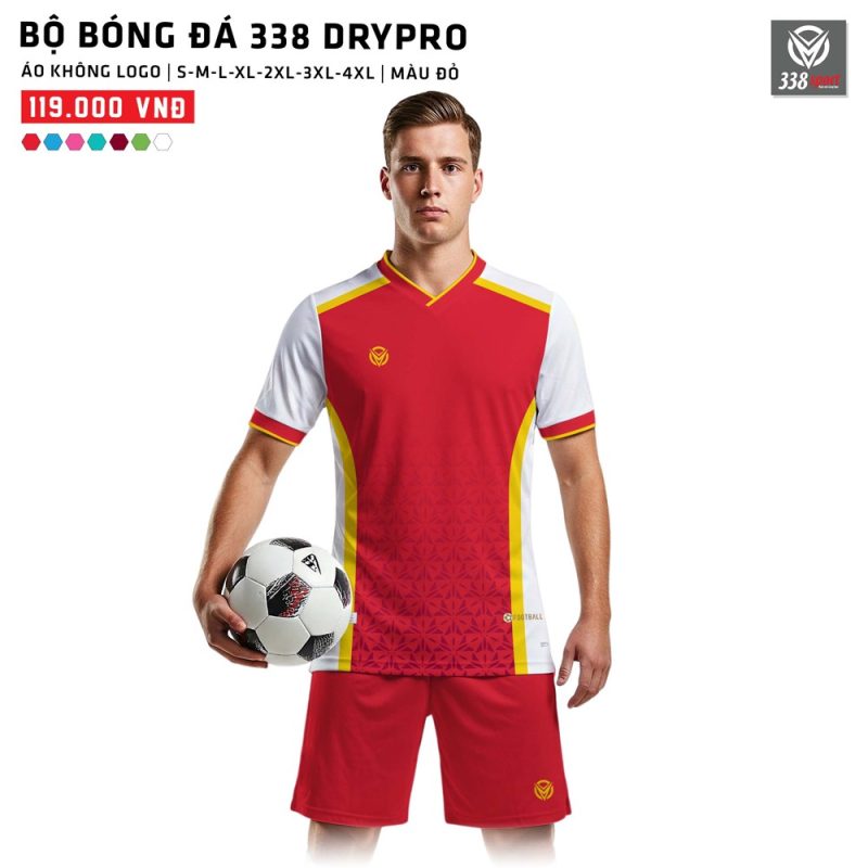 Áo Bóng Đá Không Logo 338-DRYPRO Mới Nhất 2025 - Ảnh 7