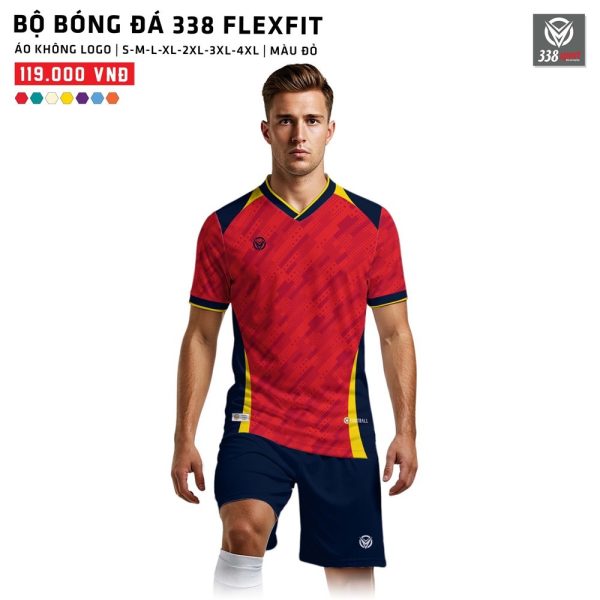 Áo Bóng Đá Không Logo 338-FLEXFIT Đẹp - Hình ảnh 6