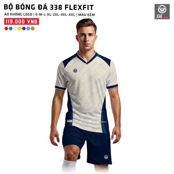 Áo Bóng Đá Không Logo 338-FLEXFIT Đẹp - Hình ảnh 5