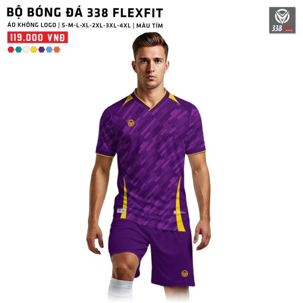 Áo Bóng Đá Không Logo 338-FLEXFIT Đẹp - Hình ảnh 4