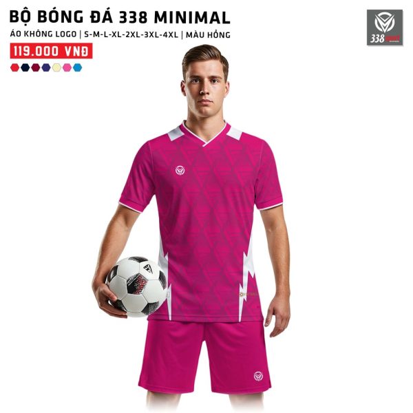 Áo Bóng Đá Không Logo 338-MINIMAL Thiết kế - Hình ảnh 6