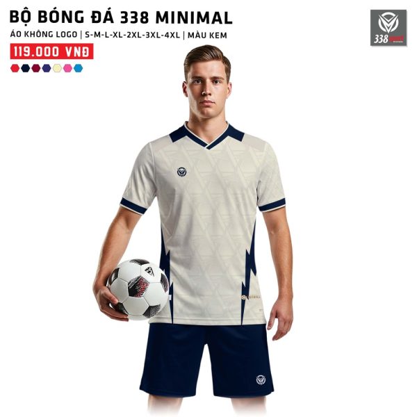 Áo Bóng Đá Không Logo 338-MINIMAL Thiết kế - Hình ảnh 5