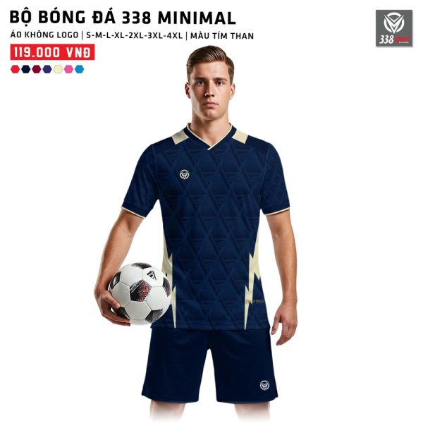 Áo Bóng Đá Không Logo 338-MINIMAL Thiết kế - Hình ảnh 3