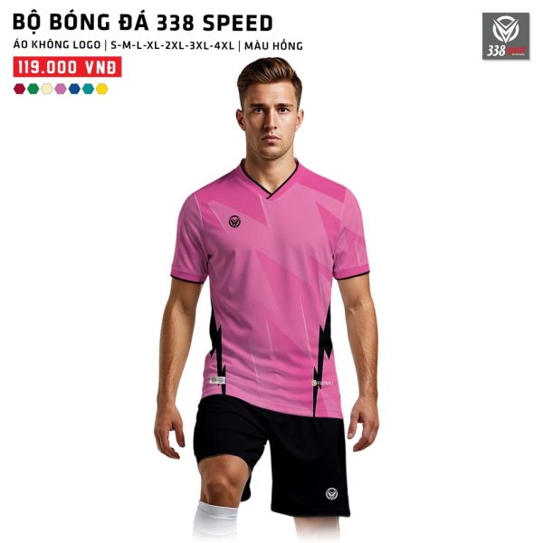 Áo Bóng Đá Không Logo 338-SPEED Thiết Kế