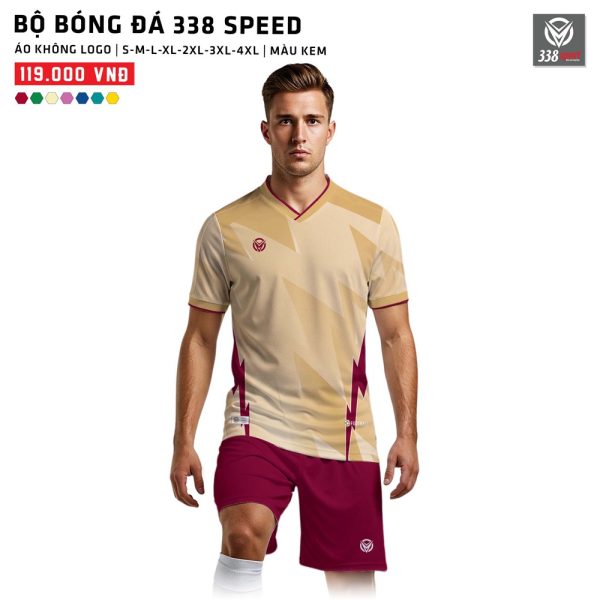 Áo Bóng Đá Không Logo 338-SPEED Thiết Kế - Hình ảnh 6