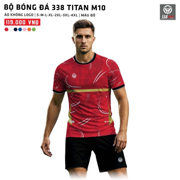 Áo Bóng Đá Không Logo 338-TITAN M10 Mới Nhất 2025 - Hình ảnh 2