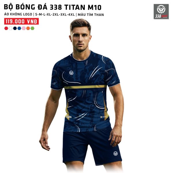Áo Bóng Đá Không Logo 338-TITAN M10 Mới Nhất 2025 - Hình ảnh 4