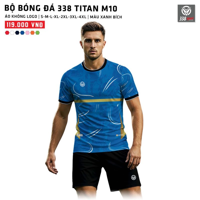 Áo Bóng Đá Không Logo 338-TITAN M10 Mới Nhất 2025 - Ảnh 6