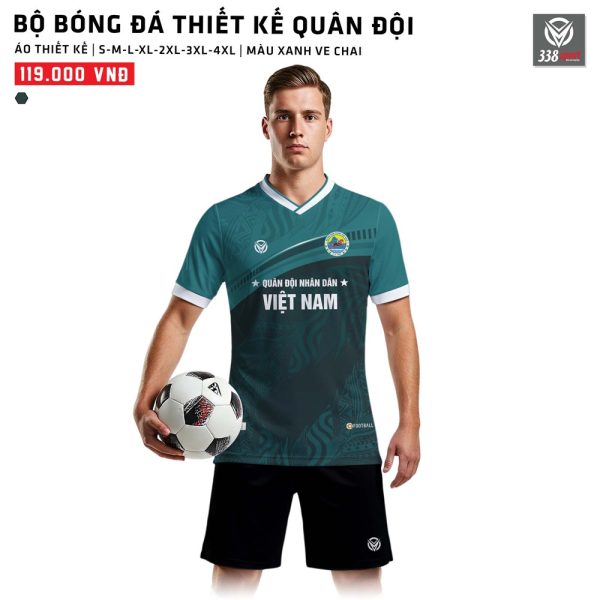 Sản Xuất Tại Xưởng Áo Đấu Quân Đội Nhân Dân Thiết Kế