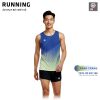 In Áo Chạy Bộ Màu Xanh Trắng Màu Sắc Nổi Bật