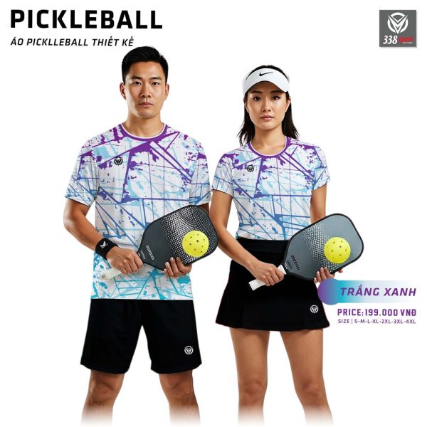 Thiết Kế Áo Đấu Pickleball Màu Sắc Nổi Bật