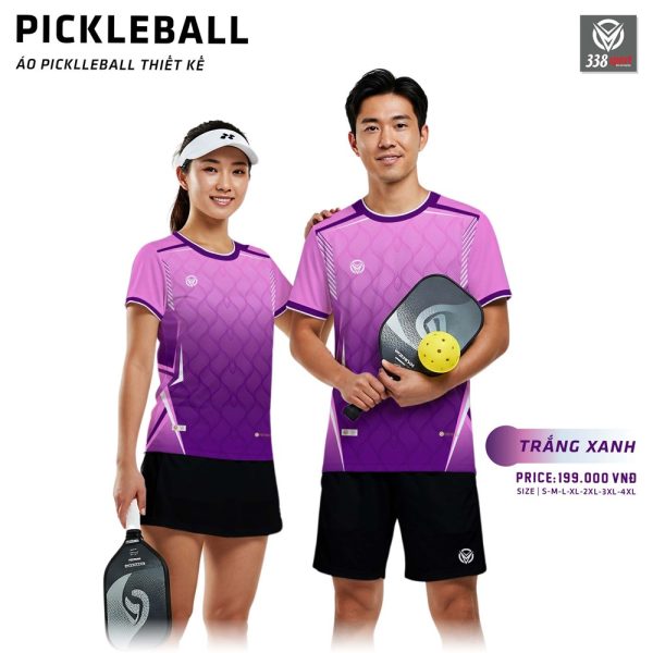 Kiểu In Áo Pickleball Thiết Kế Chuyên Nghiệp