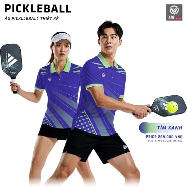 Áo Thể Thao Pickleball Thiết Kế Phối Màu Theo Ý Tưởng