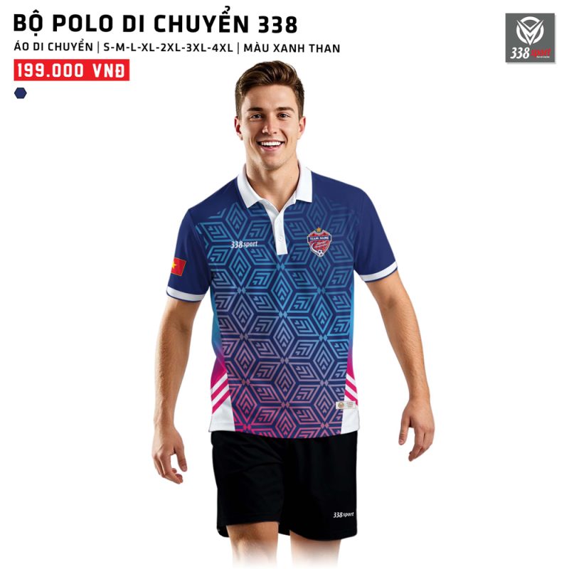 Áo Polo Di Chuyển Thiết Kế Dành Cho Tập Thi Đấu Giao Hữu