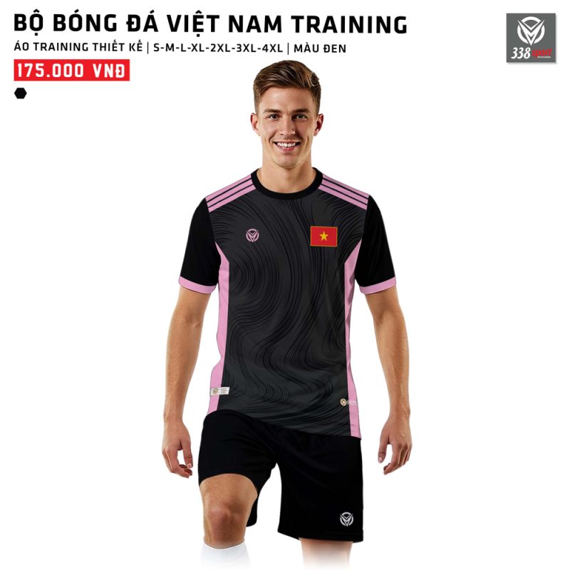 Áo Training Việt Nam Form Chuẩn Thể Thao