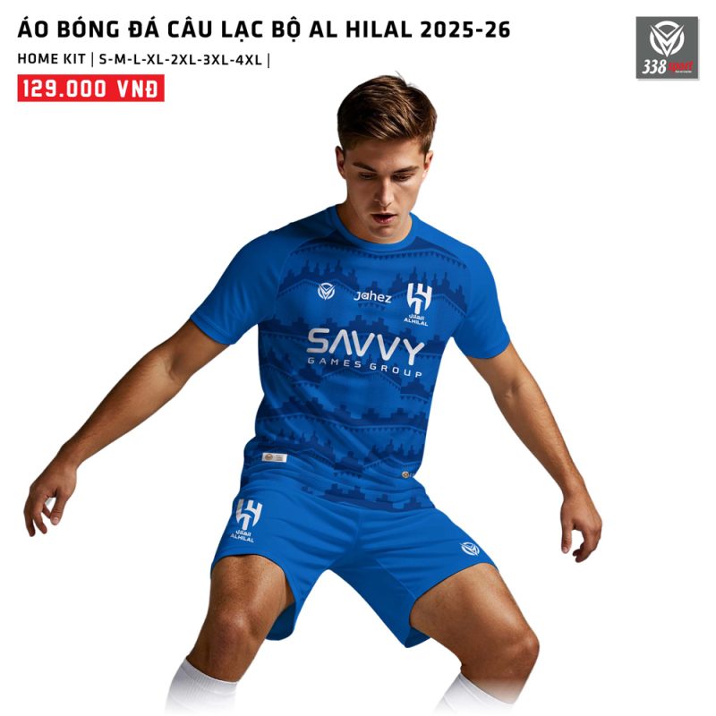 Áo Bóng Đá Câu Lạc Bộ Al Hilal Sân Nhà 2025-26