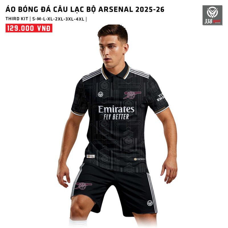 Áo Bóng Đá Câu Lạc Bộ Arsenal Mẫu Thứ Ba 2025-26