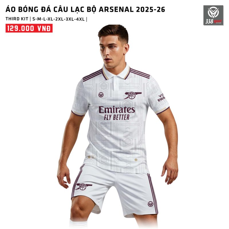 Áo Bóng Đá Câu Lạc Bộ Arsenal Mẫu Thứ Ba 2025-26