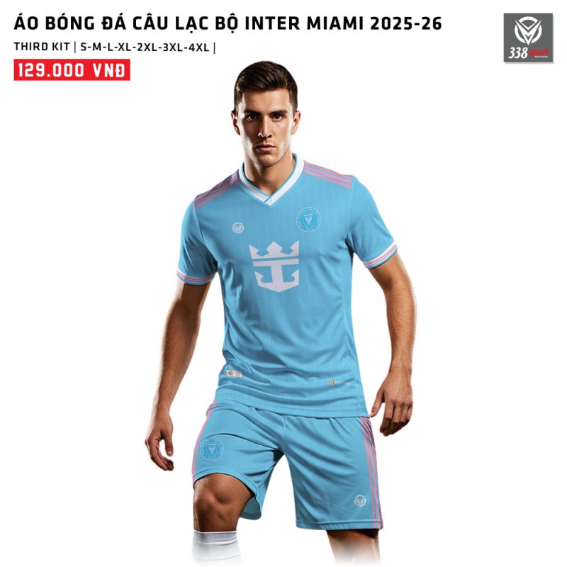 Áo Bóng Đá Câu Lạc Bộ Inter Miami Mẫu Thứ Ba 2025-26