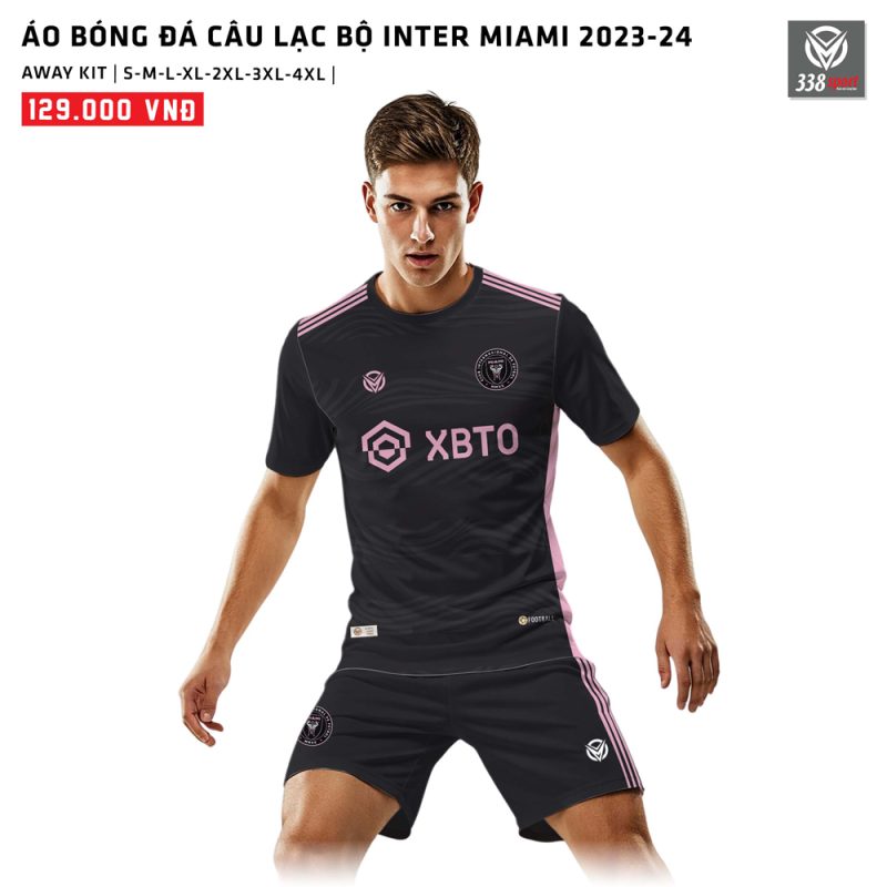 Áo Bóng Đá Câu Lạc Bộ Inter Miami Sân Khách 2023-24
