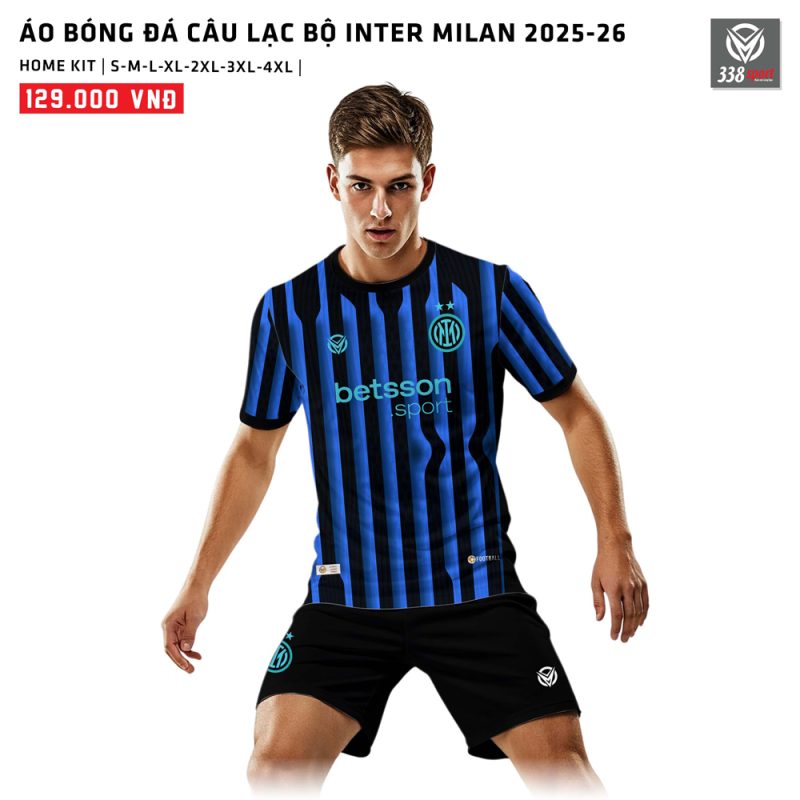 Áo Bóng Đá Câu Lạc Bộ Inter Milan Sân Nhà 2025-26