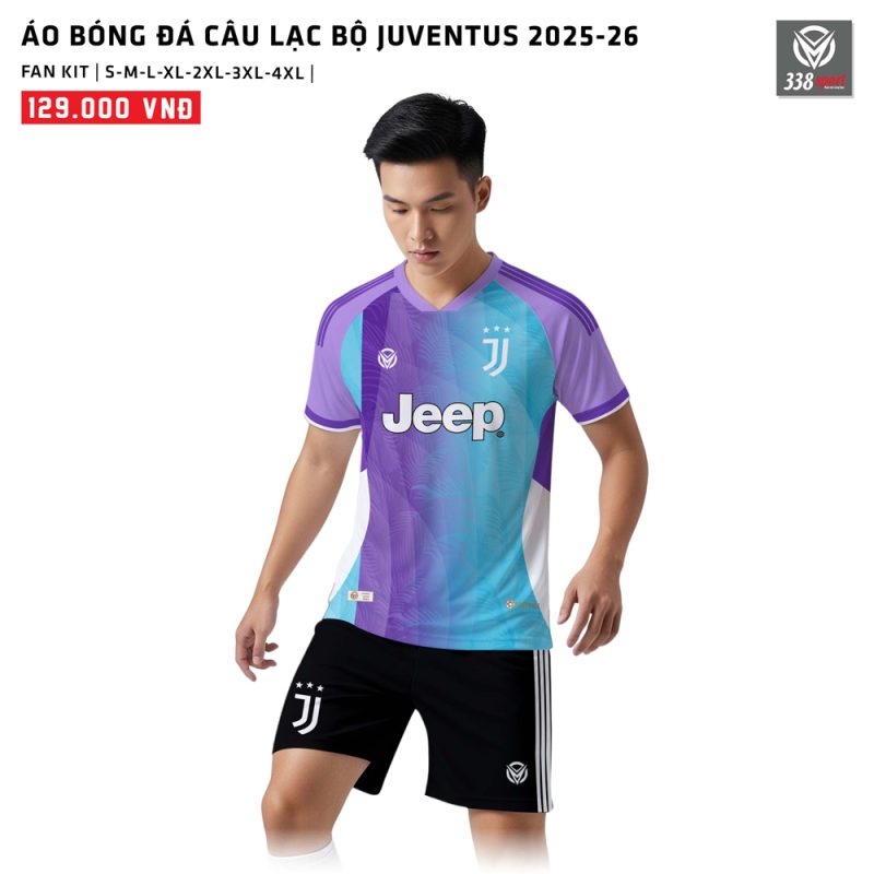 Áo Bóng Đá Câu Lạc Bộ Juventus Bản Fan 2025-26