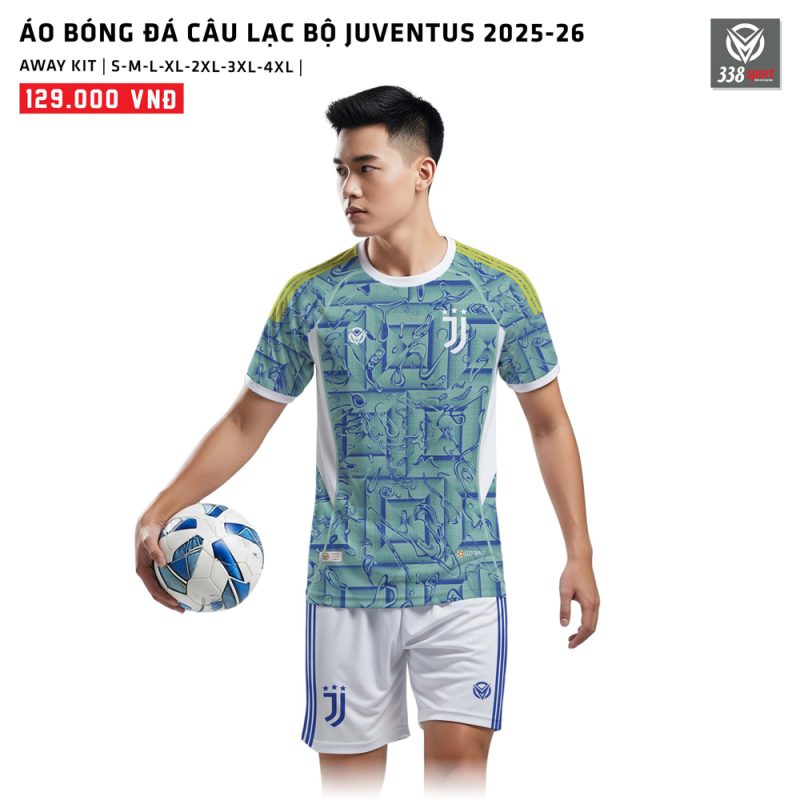 Áo Bóng Đá Câu Lạc Bộ Juventus Sân Khách 2025-26
