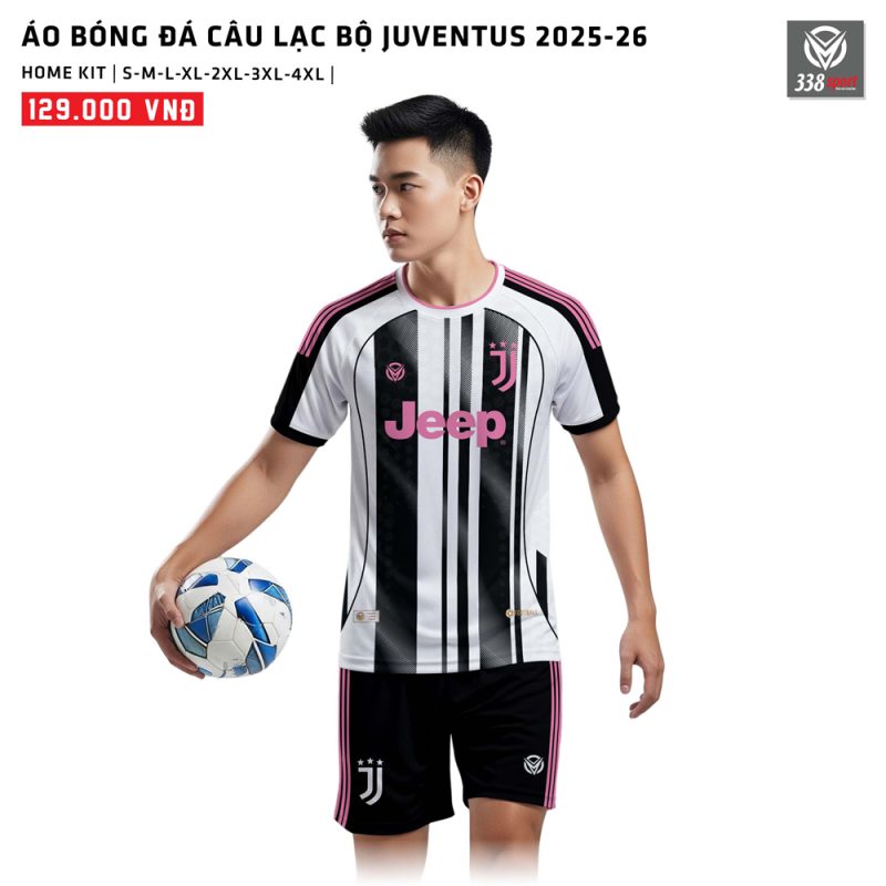 Áo Bóng Đá Câu Lạc Bộ Juventus Sân Nhà 2025-26