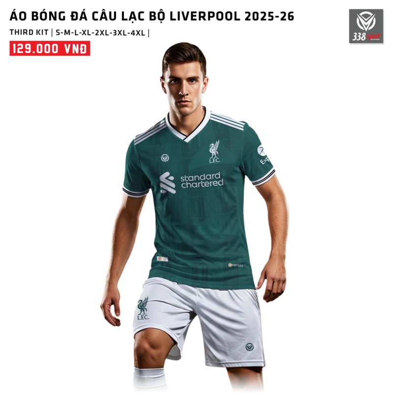 Áo Bóng Đá Câu Lạc Bộ Liverpool Mẫu Thứ Ba 2025–26