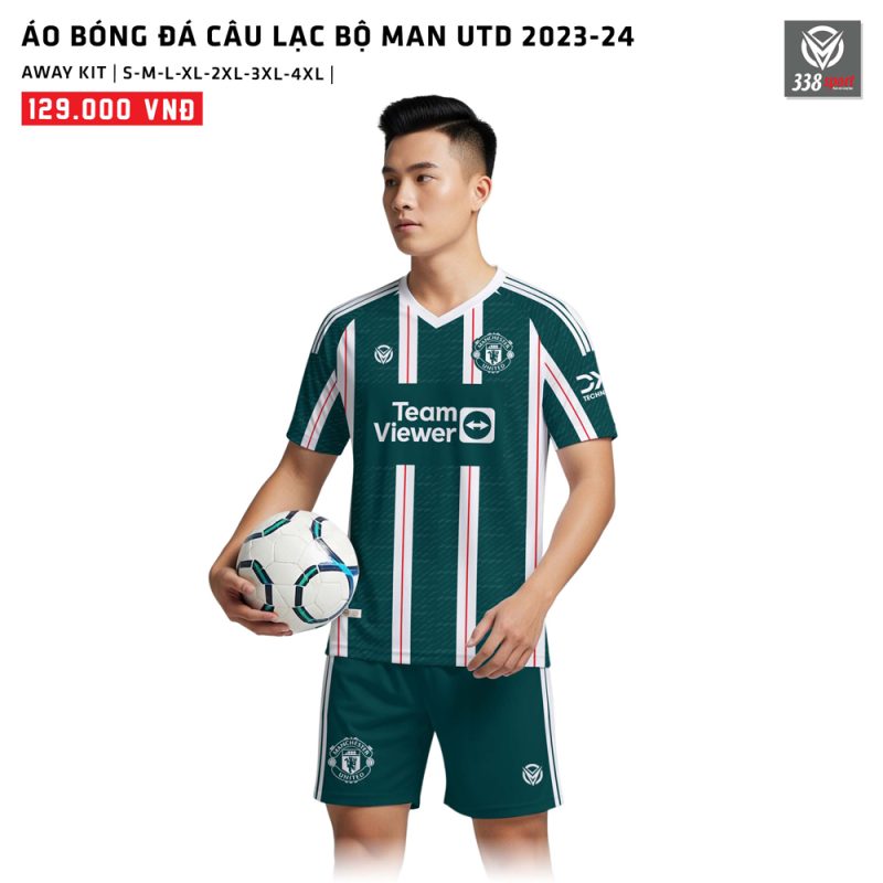 Áo Bóng Đá Câu Lạc Bộ Man Utd Sân Khách 2023-24