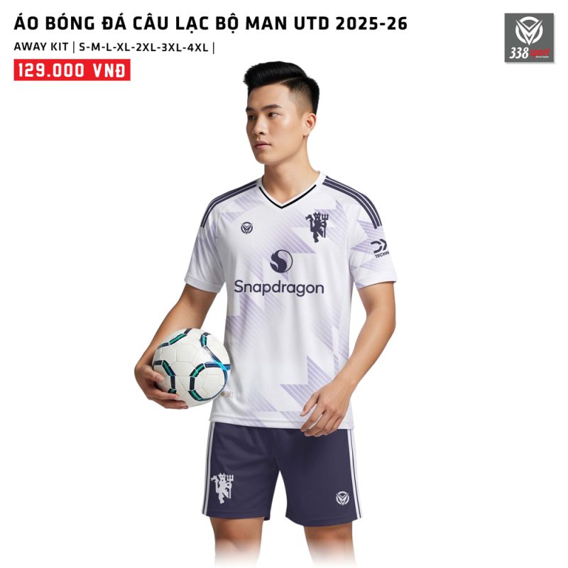 Áo Bóng Đá Câu Lạc Bộ Man Utd Sân Khách 2025-26
