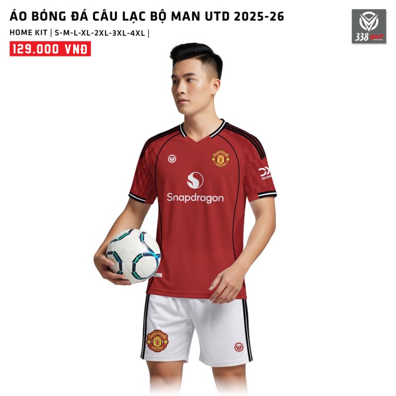 Áo Bóng Đá Câu Lạc Bộ Man Utd Sân Nhà 2025-26