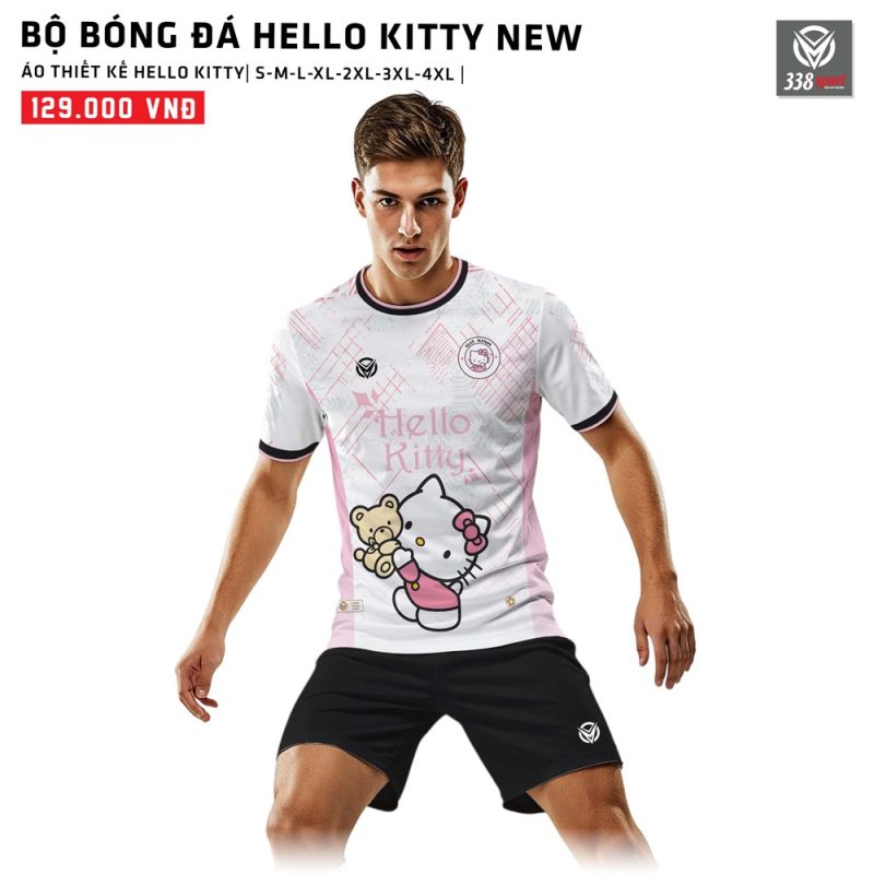 Áo Bóng Đá May Theo Yêu Cầu Hello Kitty