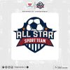 Logo Áo Đấu ALL STAR SPORT TEAM - Xanh Navy & Đỏ Đậm Nổi Bật
